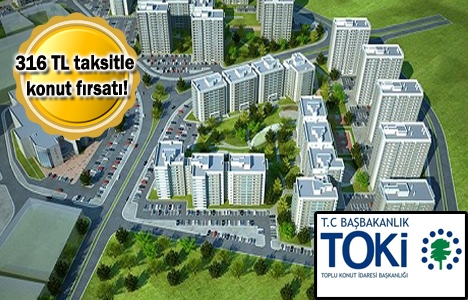 TOKİ bu ay 3 bin 72 konutu kura ile satışa çıkarıyor!