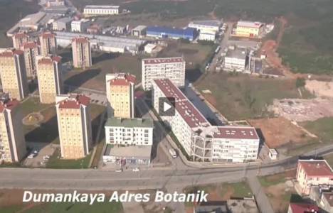 Dumankaya'nın 7 projesi havadan görüntülendi! 