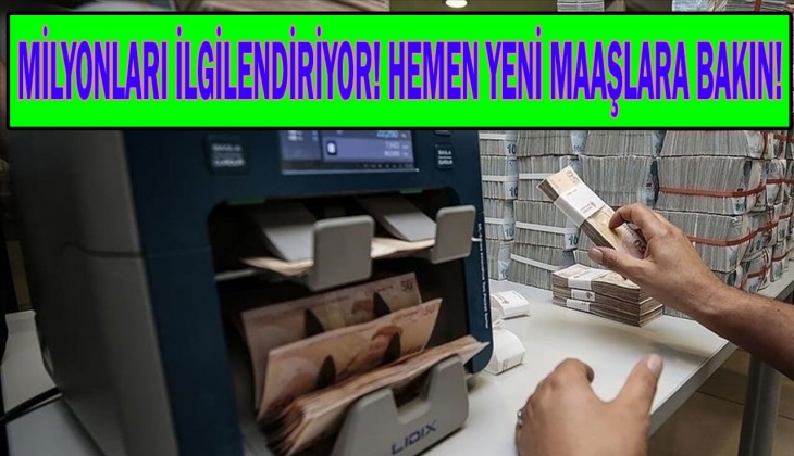 3600 ek göstergede deprem! 3600 ek gösterge ile kim, kaç lira maaş alacak? Şimdi bu tabloya bakın!