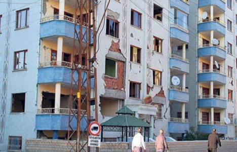 Van'da hasarlı evler kiraya verildi!