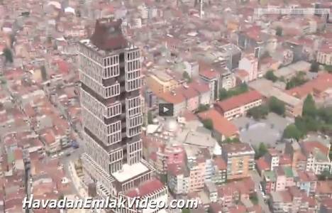 Nef 163 Residence'ın havadan en son görüntüleri!