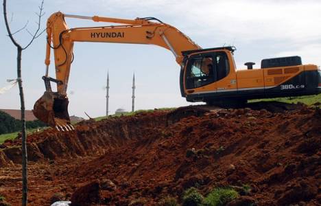 Çamlıca Camisi inşaatı için hafriyat çalışması başlatıldı!