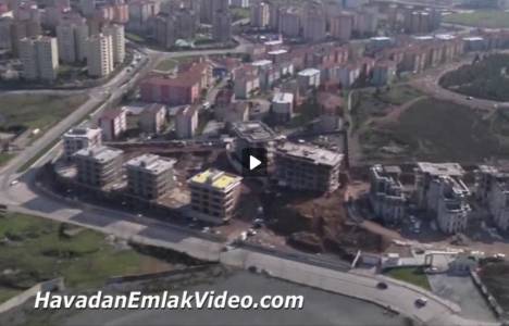 Kurtköy'de yer alan 4 proje havadan görüntülendi!