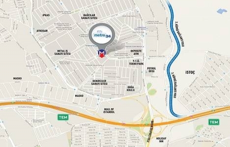 Metro 34 İkitelli satılık!