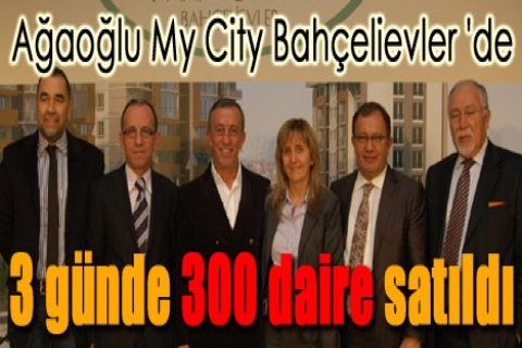 My City Bahçelievler'de yüzde 1 peşinatla!