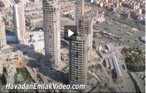  Brandium Ataşehir projesinin havadan videosu!