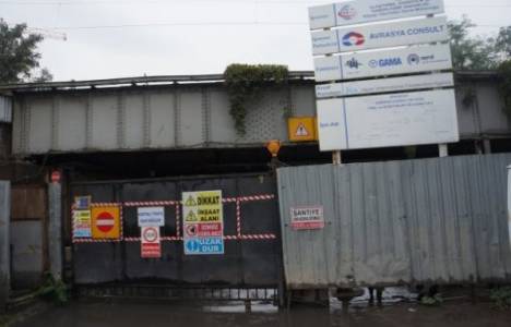  Marmaray şantiyesine yıldırım düştü!