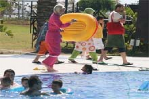 Tesettür otel Şah İnn Paradise'a büyük ilgi