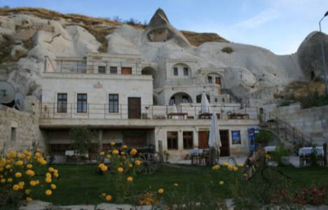 Kapadokya’da kaya oyma Hint restoranı inşa edildi!