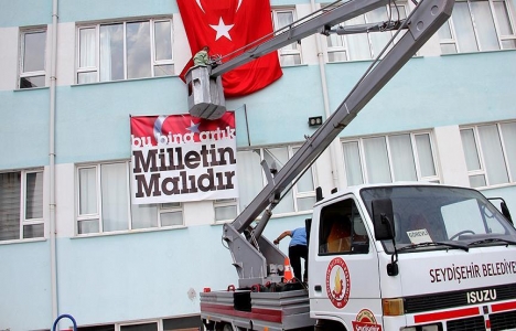 Konya Seydişehir'de okul kapatıldı!