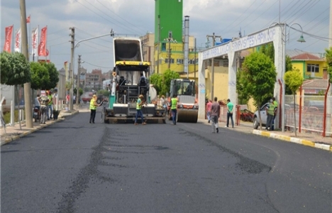 Tekirdağ Hayrabolu'da yollar asfaltlanıyor!