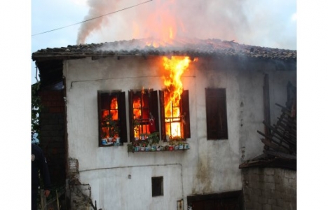 Safranbolu'daki UNESCO listesindeki tarihi konak yandı!