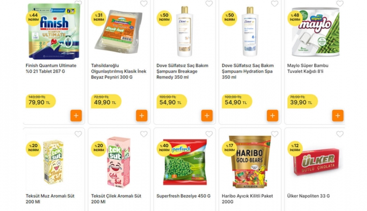 Migros ta çamaşır suyu 15, 8 li tuvalet kağıdı 39, beyaz peynir 49 TL! Dev indirim başladı! 15 Mart 2023 fiyat listesi..