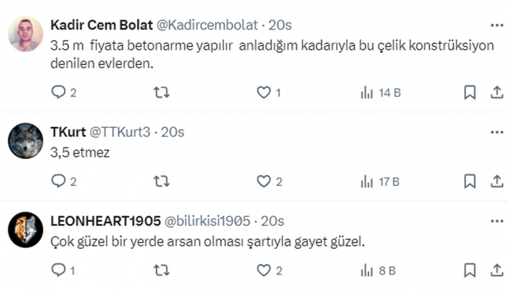 3.5 milyon TL lik yeni nesil evler sosyal medyada gündem oldu!