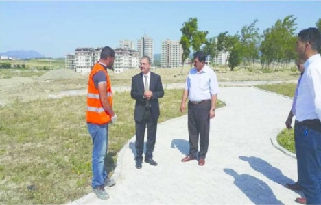 Antakya 3. Etap TOKİ Konutları'na sosyal alan kazandırılıyor!