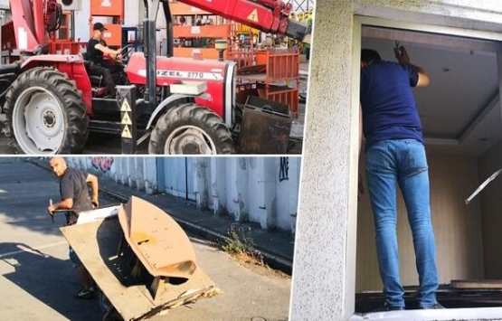 Milyonluk yağma! Uzel'in fabrikası talan edildi!