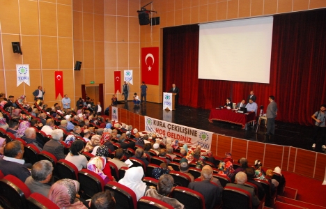 TOKİ Sivas Yenimahalle Emekli Konutları'nın kurası çekildi!