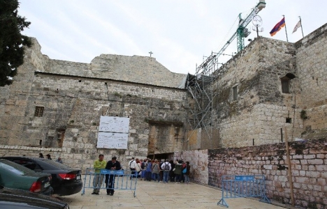 Filistin'deki Nativity Kilisesi restore ediliyor!