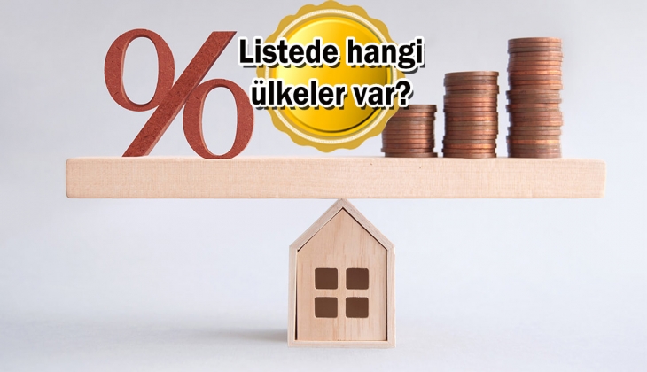 Türkiye konutun en fazla değerlendiği ülkeler sıralamasında lider oldu!