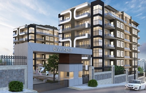  Biva Kent'te 1.400 TL taksitle hemen teslim daireler!