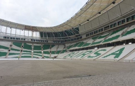 Timsah Arena'da çalışmalar hızla devam ediyor!