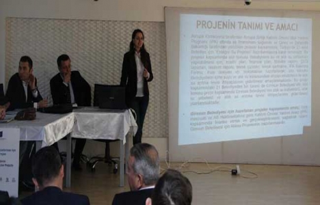 Giresun Atık Su Arıtma Tesisi Projesi halka tanıtıldı!