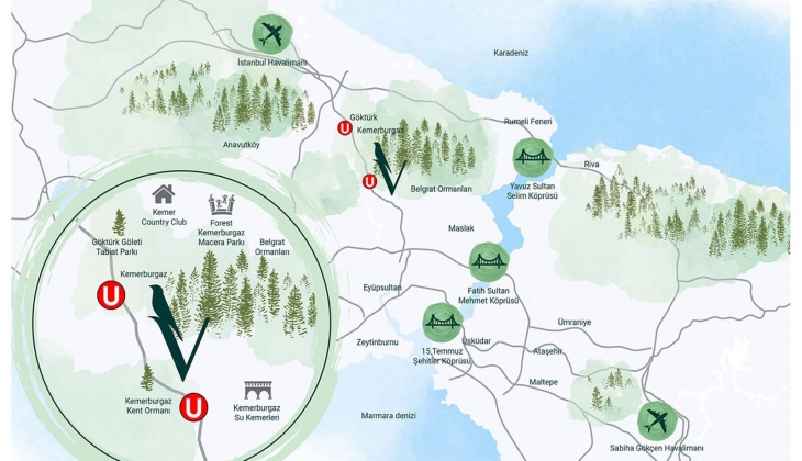 Nevbahar Kemer Konakları nda yüzde 10 peşinatla 0,69 faiz fırsatı!