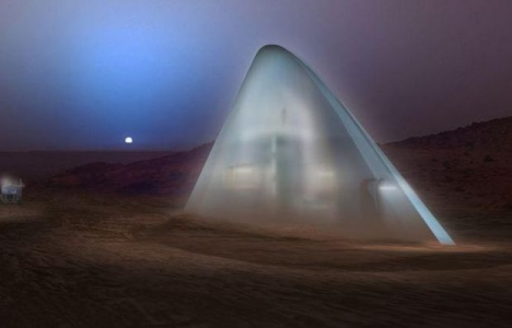 İşte Mars'ta inşa edilecek ev!