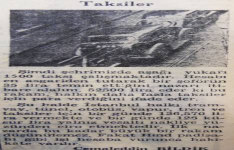 1947 yılında İstanbul halkı toplu taşıma araçlarına bir günde 126.570 lira veriyormuş!