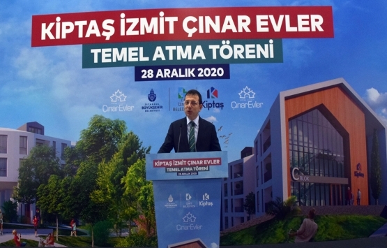 KİPTAŞ İzmit Çınar Evler in temeli atıldı!