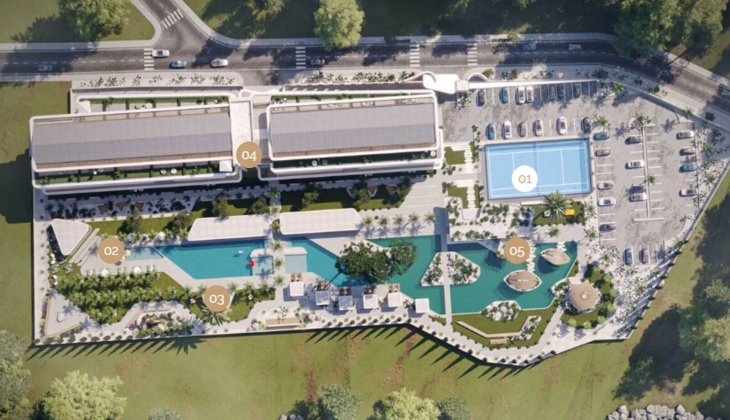 Otel olarak ÇED süreci başlatılan Kuşadası ndaki Maia Perla da odalar 200 bin Euro ya satışa sunuldu!