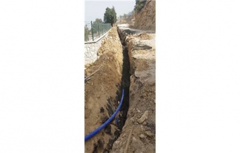 Mersin Aladağ içme suyu hattı yenilendi!