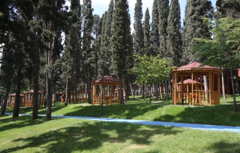 Halkalı Çamlık Piknik Alanı'na bisiklet yolu!