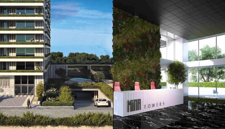 Mina Towers projesinde yüzde 50 sini peşin kalanını 6 ay taksitle ödeme fırsatı! 