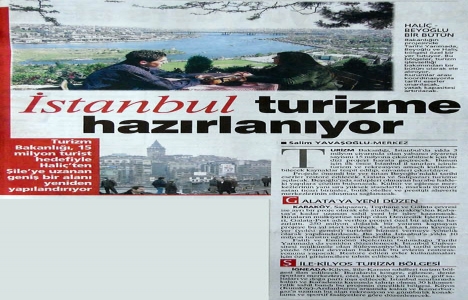 2004 yılında İstanbul turizme hazırlanıyor!