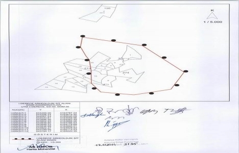 Burdur Ovacıkalan a 1. Derece Arkeolojik Sit Alanı kararı!