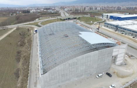 Osmangazi Atletizm Salonu yükseliyor!