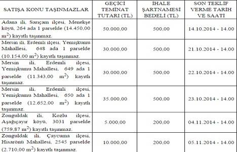 ADÜAŞ Adana, Mersin ve Zonguldak ta 6 gayrimenkulü satışa çıkardı!