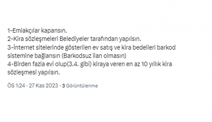 Tebernüş Kireçci sordu, vatandaş cevapladı: Kira kanunu değişmeli mi? 