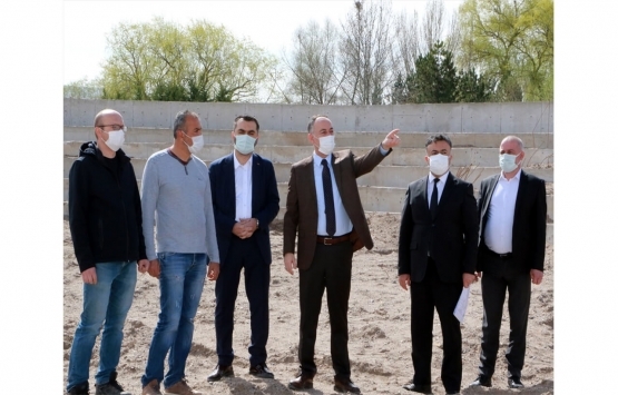 Kırıkkale Millet Bahçesi nin inşaatı tam gaz!