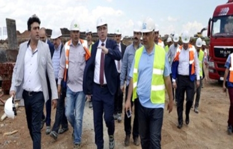 Ergün Turan Afyonkarahisar'daki TOKİ çalışmalarını inceledi!