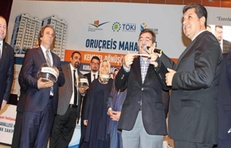 Esenler Oruç Reis Mahallesi'nde ilk anahtar teslimi yapıldı!