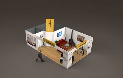 Homebyme dekorasyonda 3 boyutlu tasarım imkanı sunuyor!