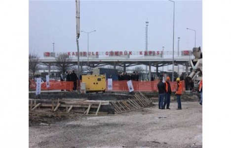 Kapıkule TIR Parkı projesinin temel atma töreni gerçekleştirildi!