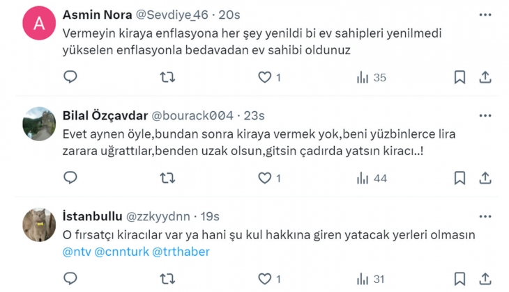 Mağdur ev sahibi: Bizi bezdiren kiracılar tahliye edildikten ev bulamayacak!