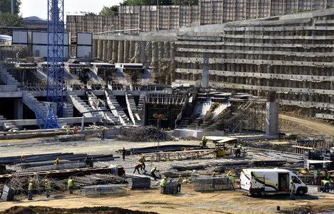 Vodafone Arena Stadyumu son durum fotoğrafları!