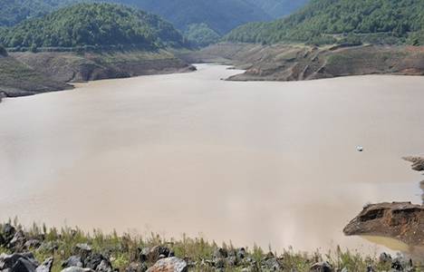 Yalova'da hafta sonu etkili olan yağışlar bir aylık su sağladı!