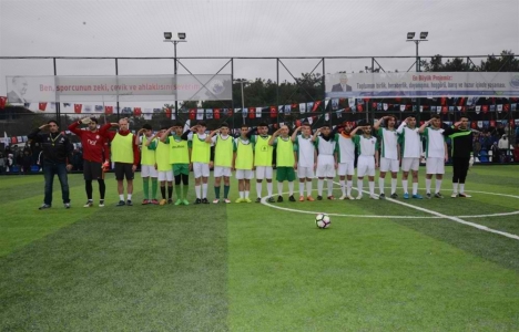 Sarıyer Şehit Uğur Taşcı Spor Tesisi açıldı!