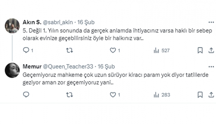 Ev sahiplerinden tahliye talebi: 5 nci yılda konut sahibi evine geçebilmeli!