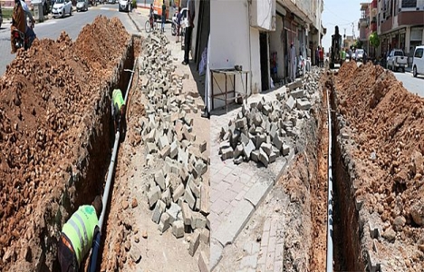 Şanlıurfa Akçakale'nin altyapı sorunları çözülüyor!